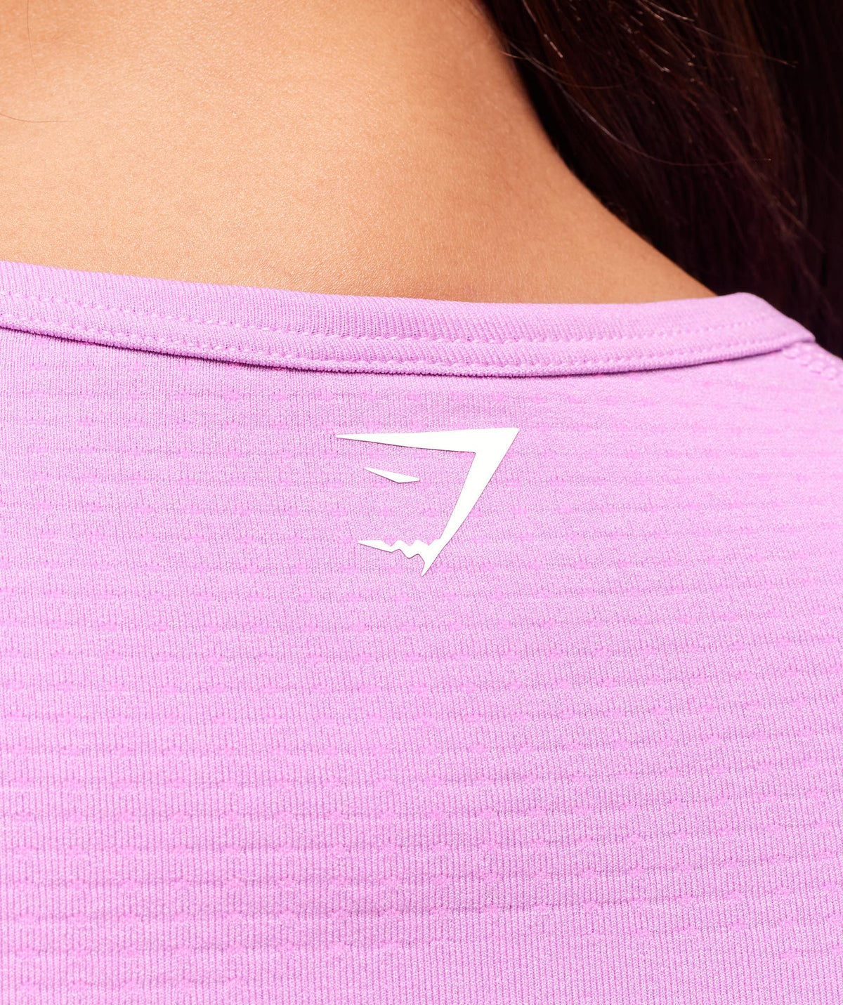 Gymshark Vital Crop Top - Sour Pink/Marl