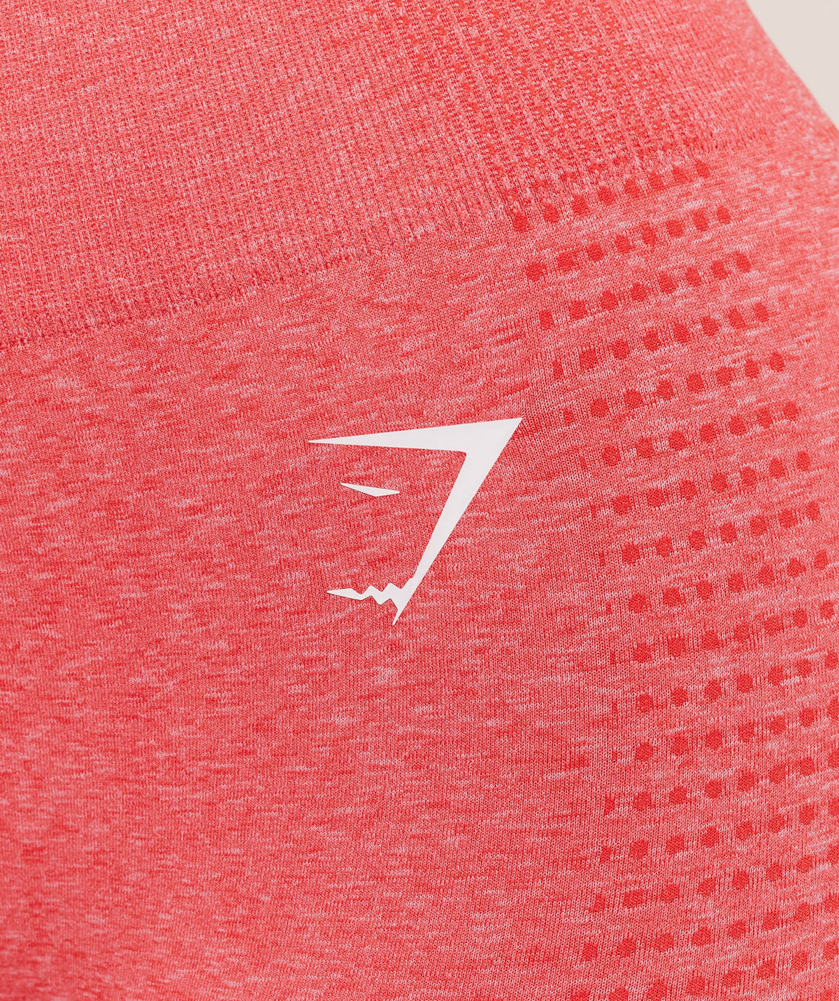 Gymshark Vital Regular Leggings - Coral Red/Marl
