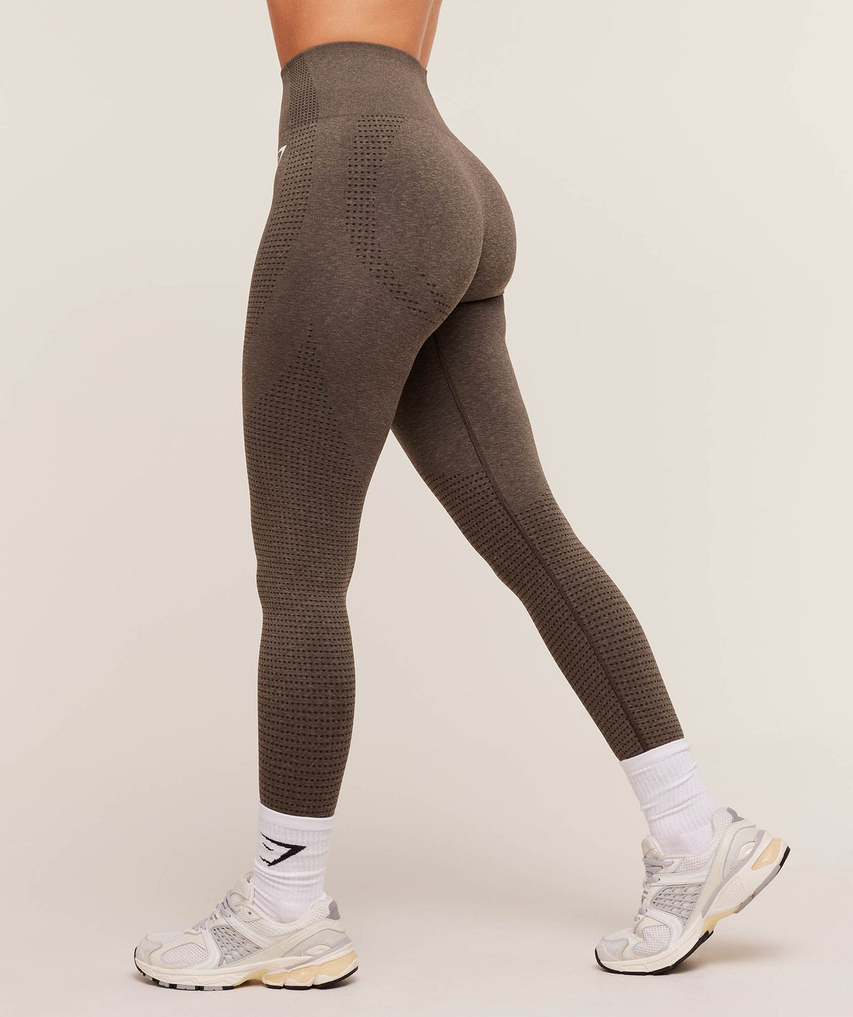 Gymshark Vital Regular Leggings - Penny Brown Marl