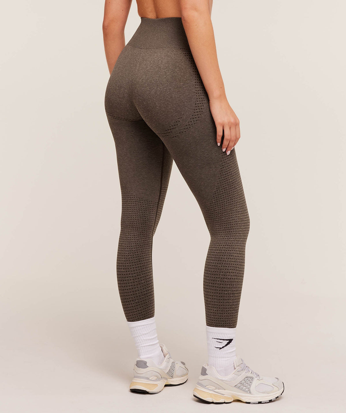 Gymshark Vital Regular Leggings - Penny Brown Marl