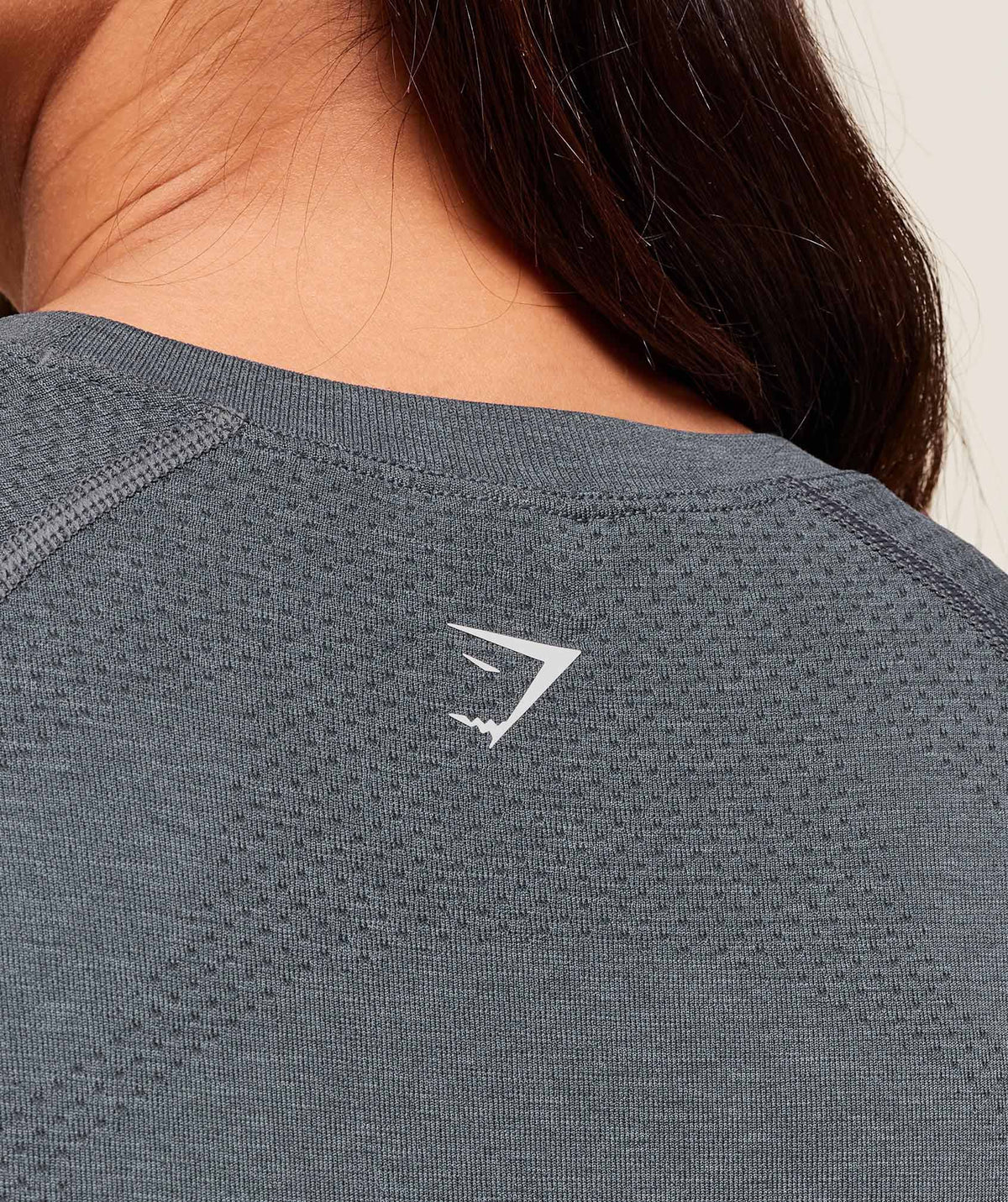 Gymshark Vital Seamless 2.0 Light Tee - Strong Grey/ Marl