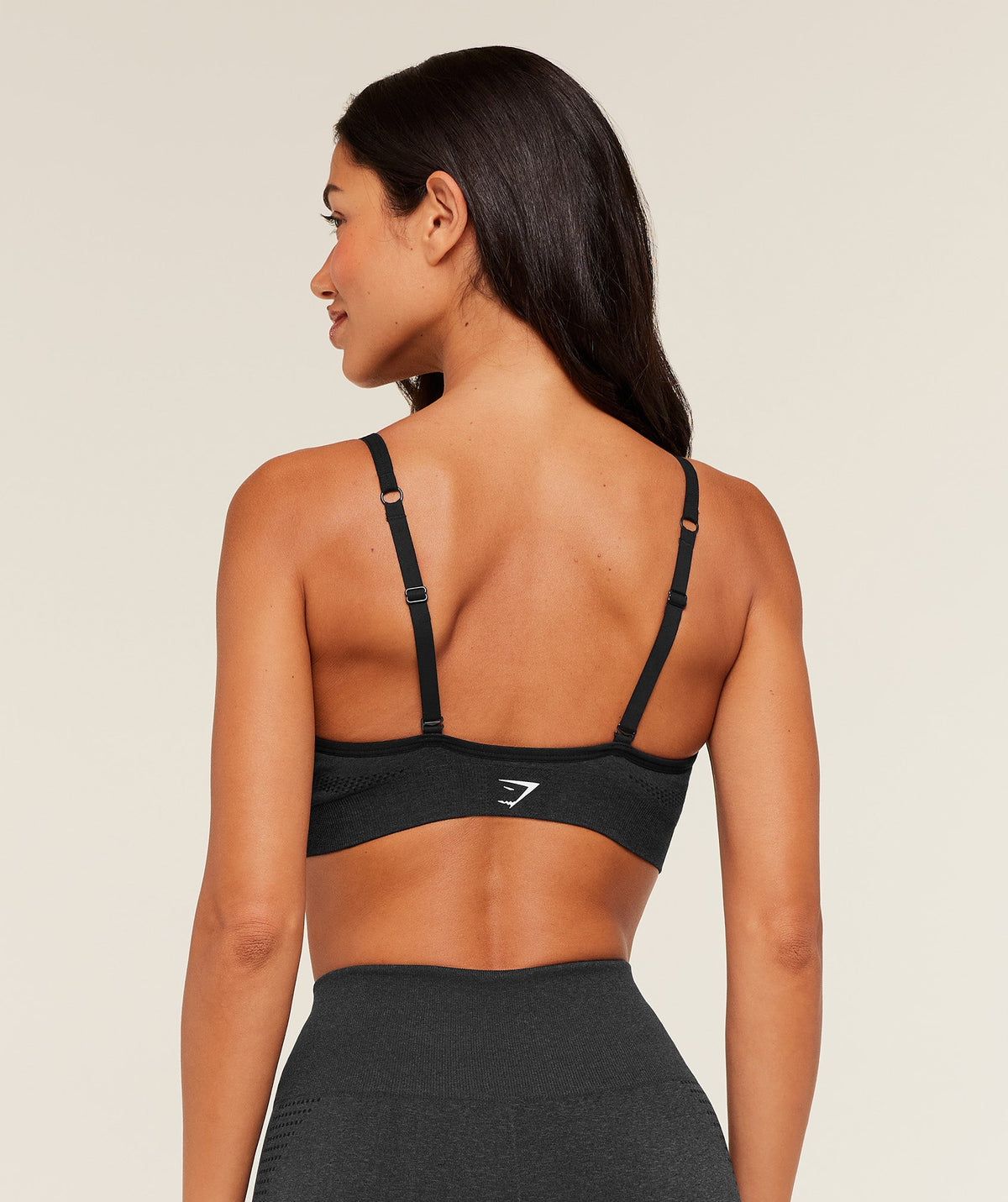 Gymshark Vital Sports Bra - Black Marl