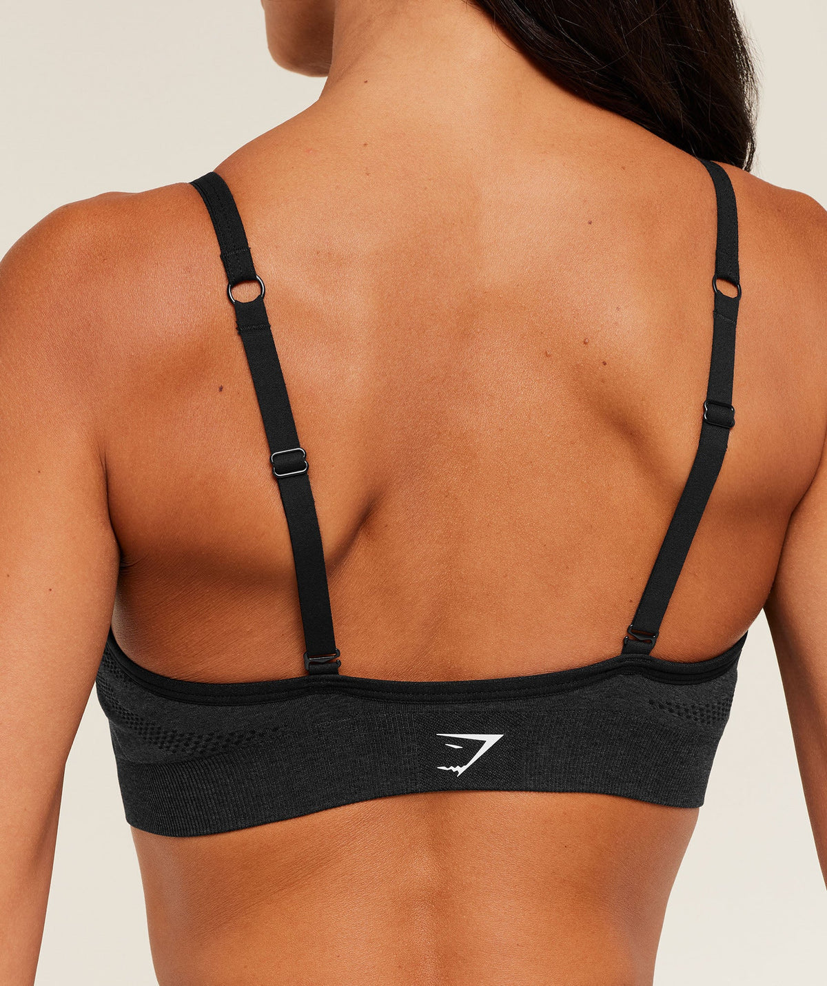 Gymshark Vital Sports Bra - Black Marl