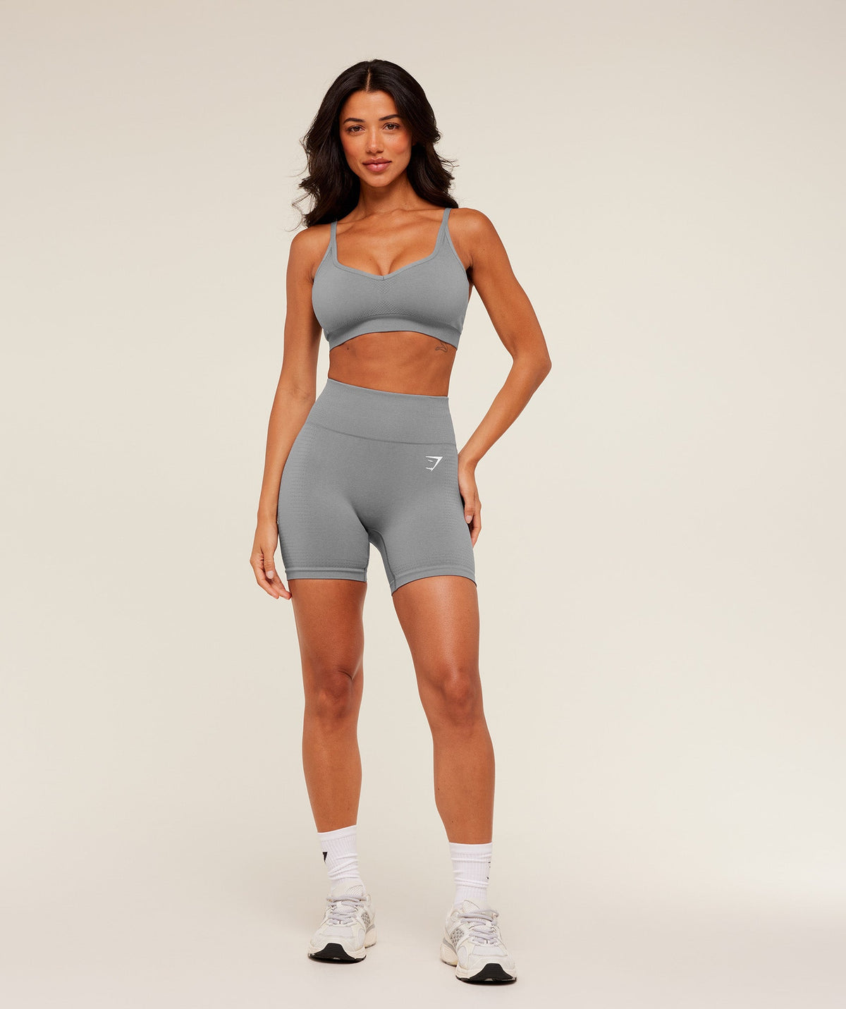 Gymshark Vital Sports Bra - Medium Grey/Marl