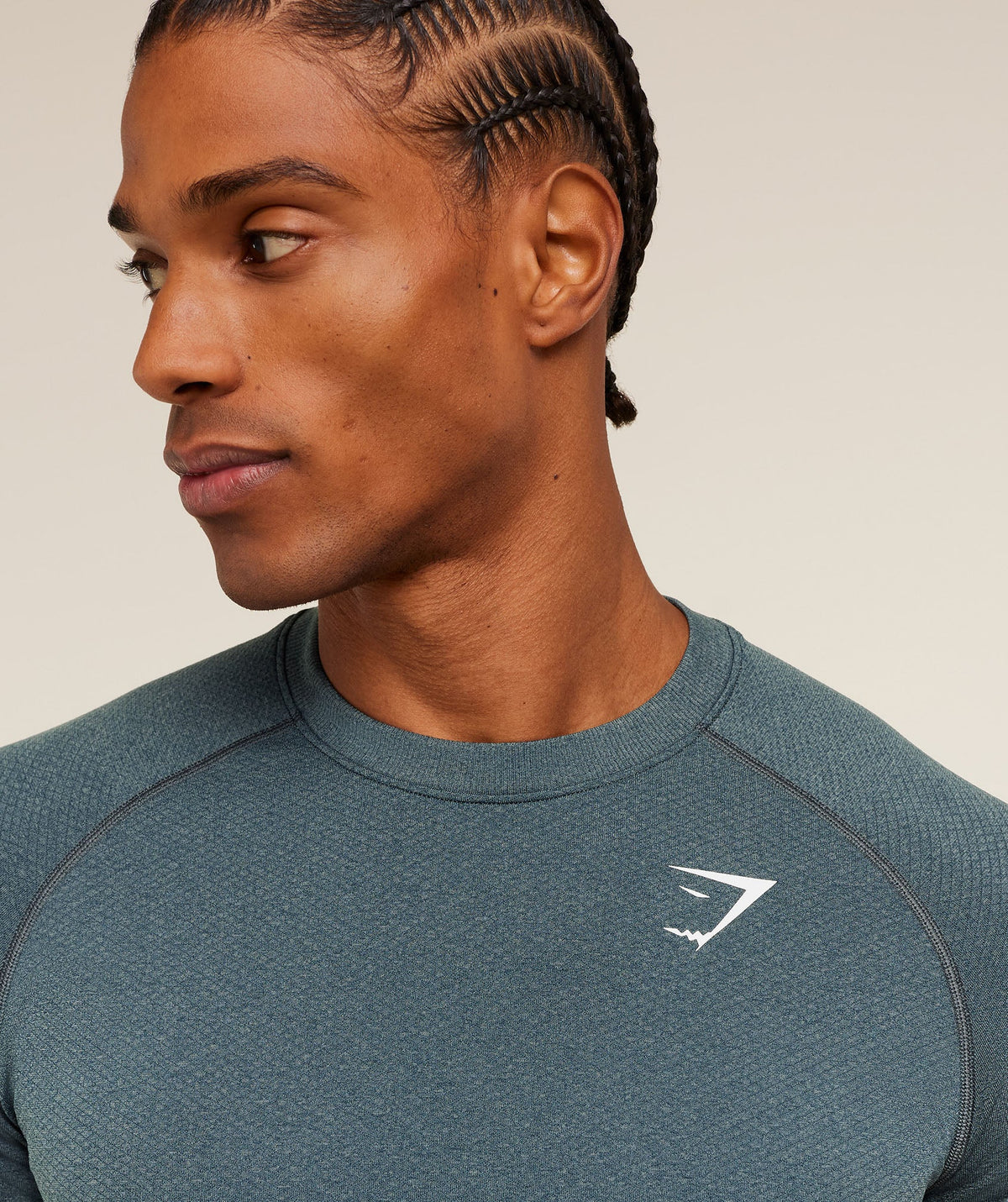 Gymshark Vital Seamless Tee - Iron Blue/Stealth Blue