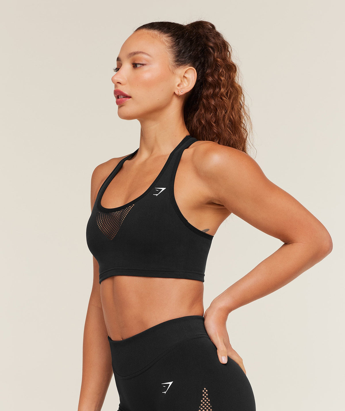 Gymshark Warp Sports Bra - Black