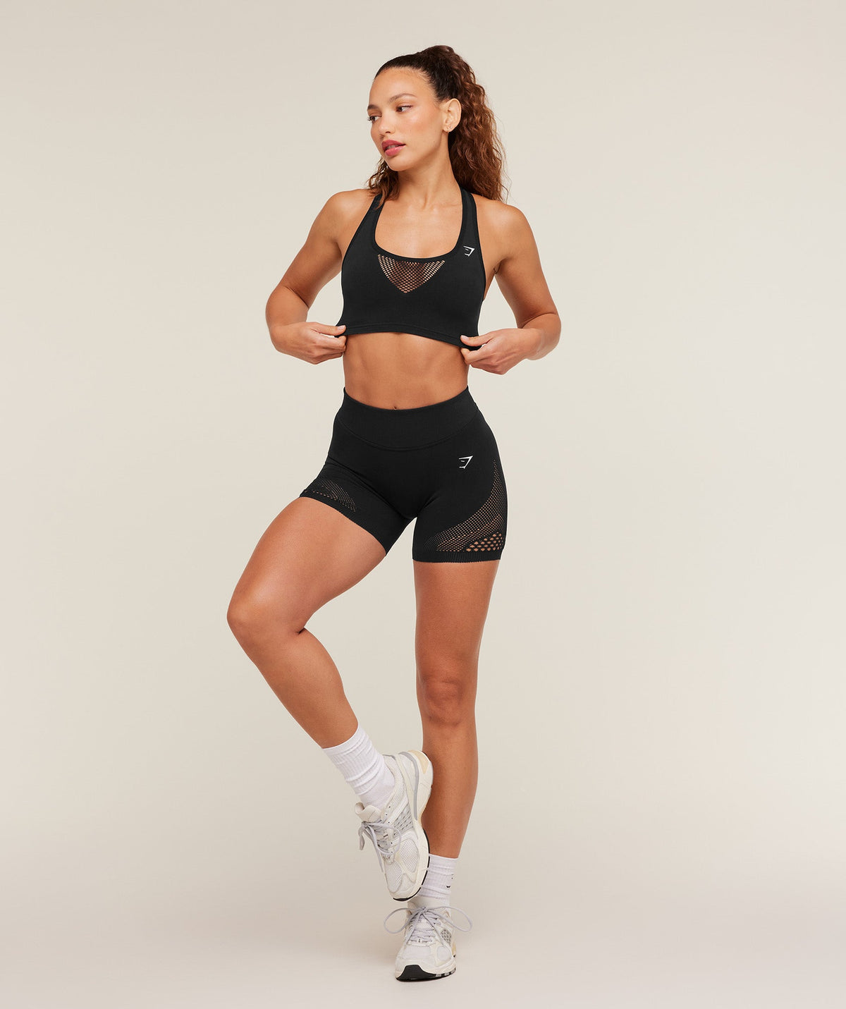 Gymshark Warp Sports Bra - Black