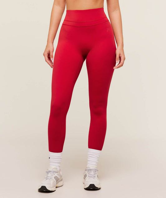 Gymshark Whitney Regular Leggings - Carmine Red