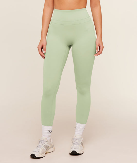 Gymshark Whitney Regular Leggings - Haze Green