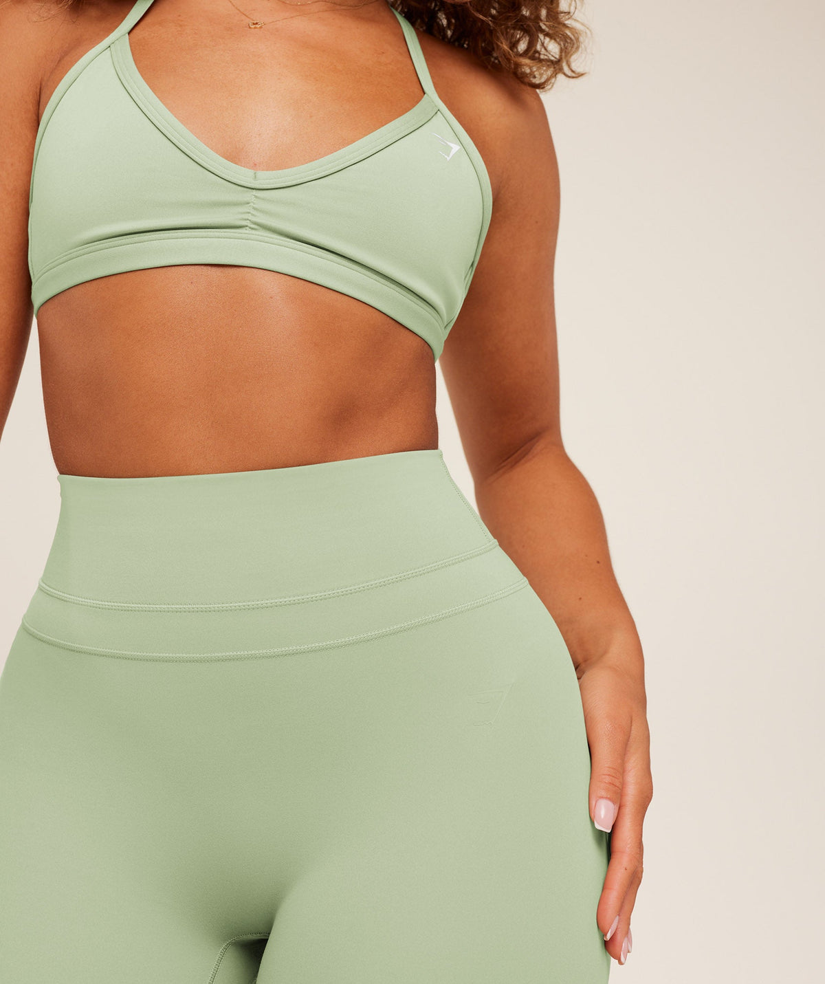 Gymshark Whitney Shorts - Haze Green