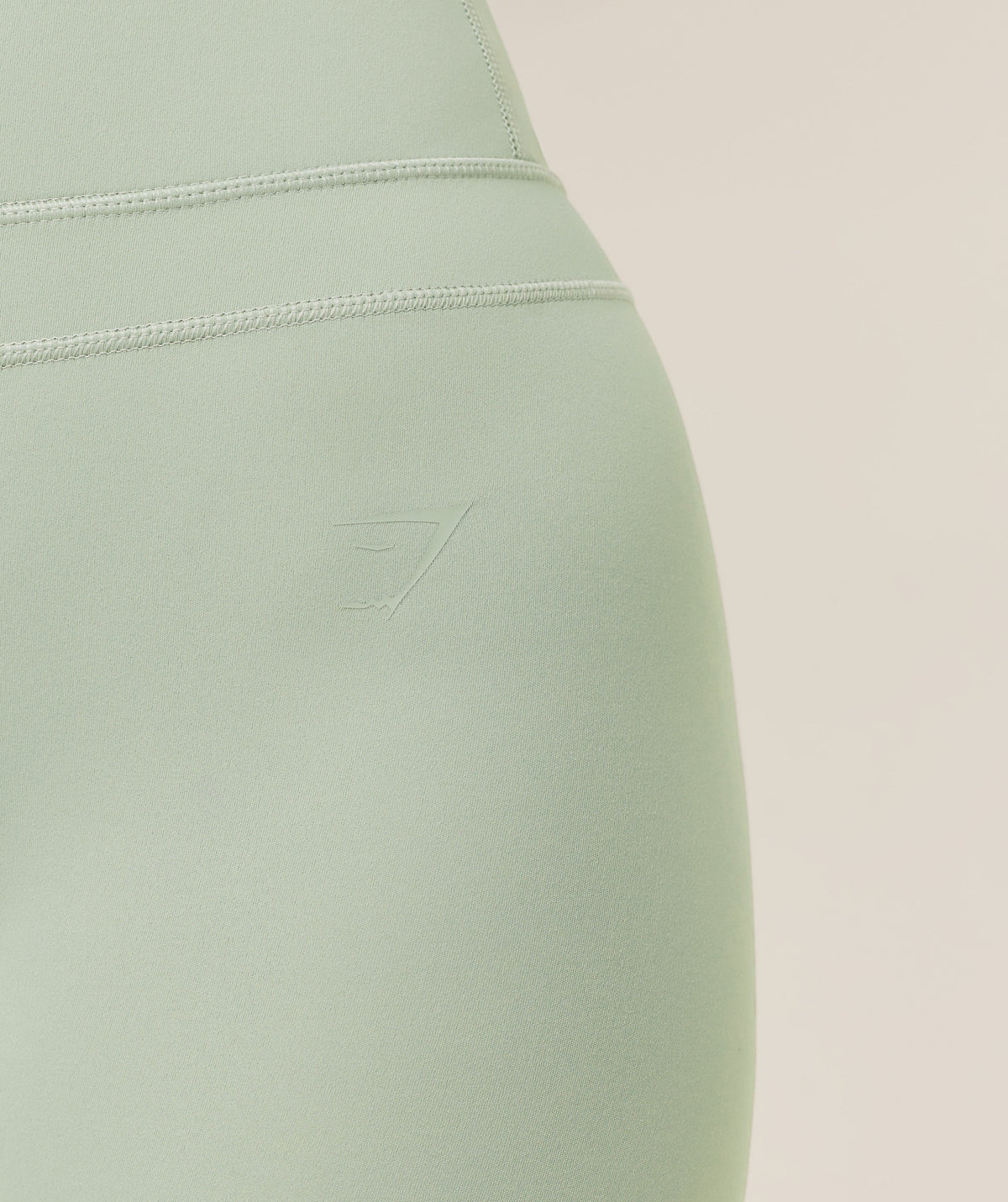 Gymshark Whitney High-Rise Short Legging - Haze Green