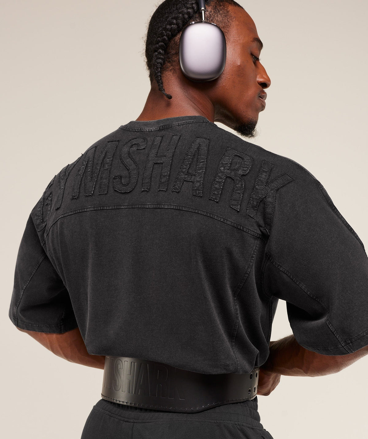 Gymshark Power Washed Tee - Black