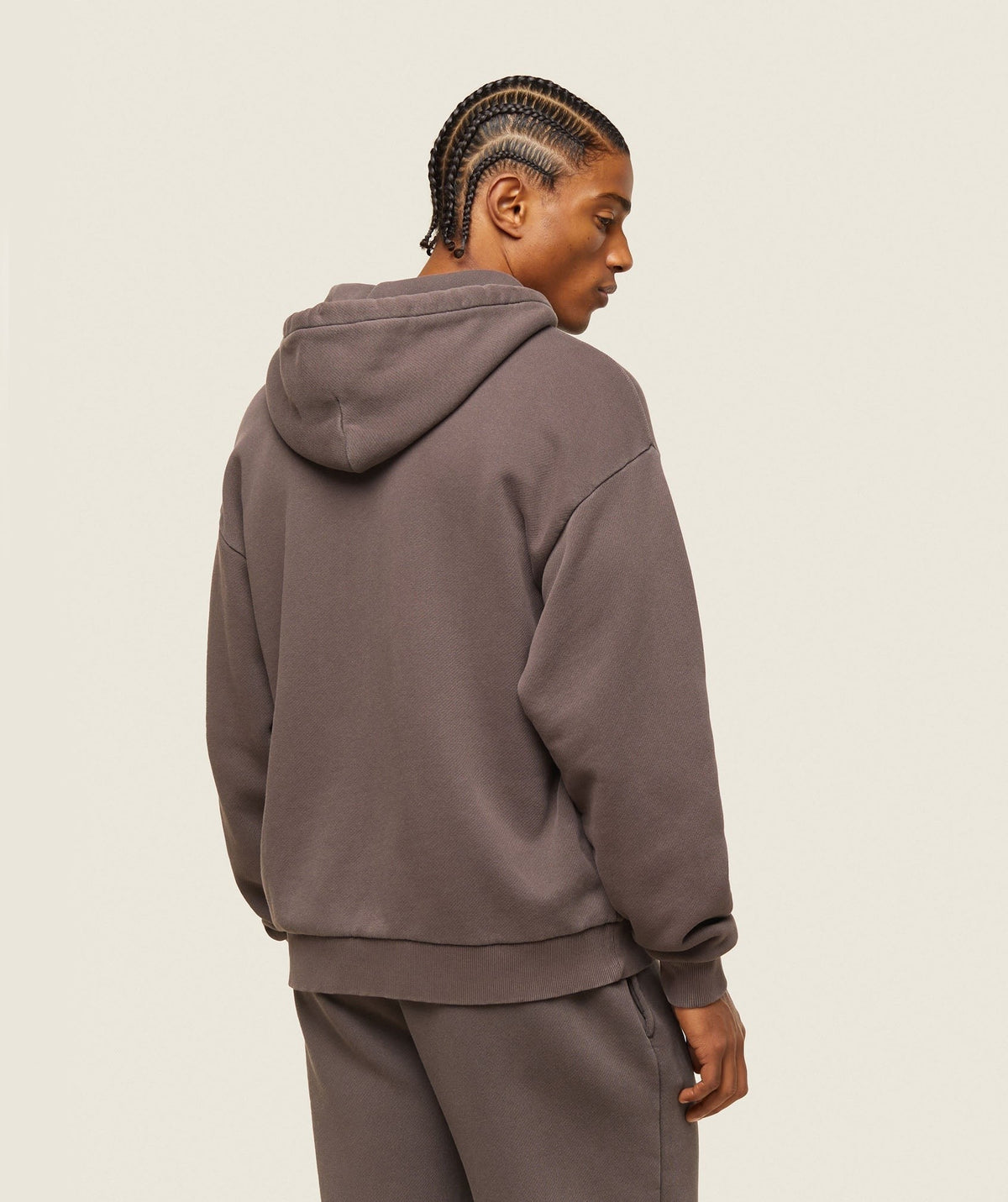 Gymshark Lifestyle Relaxed Zip Hoodie - Archive Brown