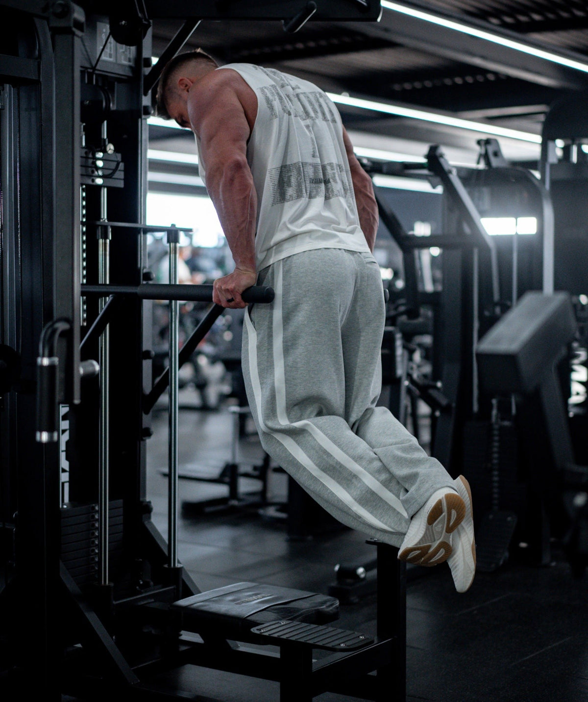 Gymshark x CBUM Straight Leg Jogger - Bros Stone Grey Marl