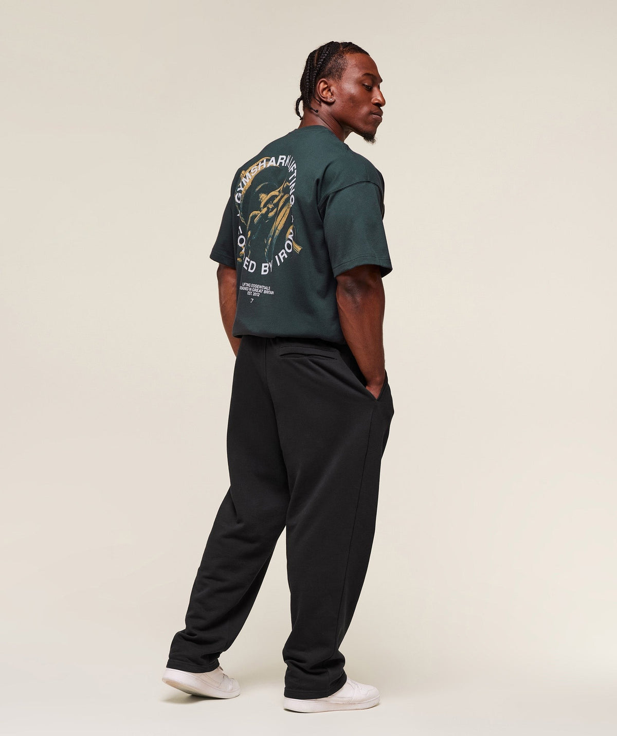 Gymshark Forged By Iron Tee - Darkest Teal