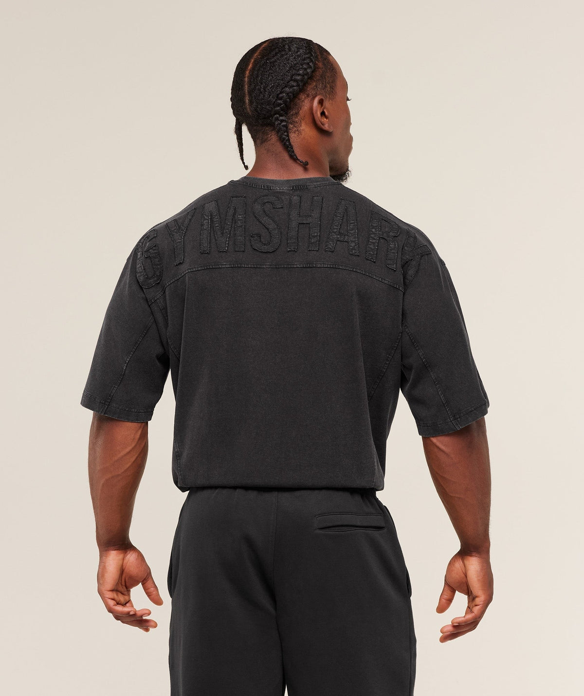 Gymshark Power Washed Tee - Black