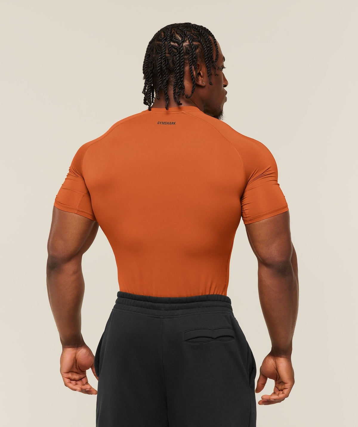 Gymshark Element Baselayer Tee - Nutmeg Orange