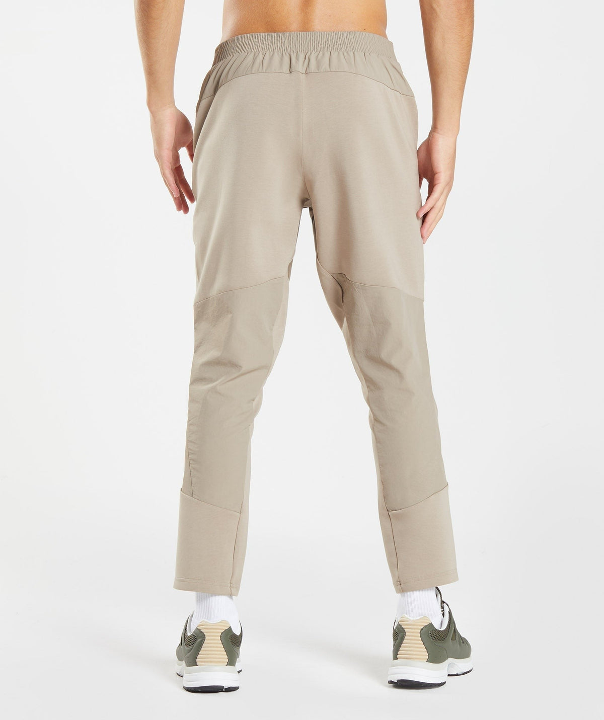 Gymshark Retake Woven Joggers - Cement Brown