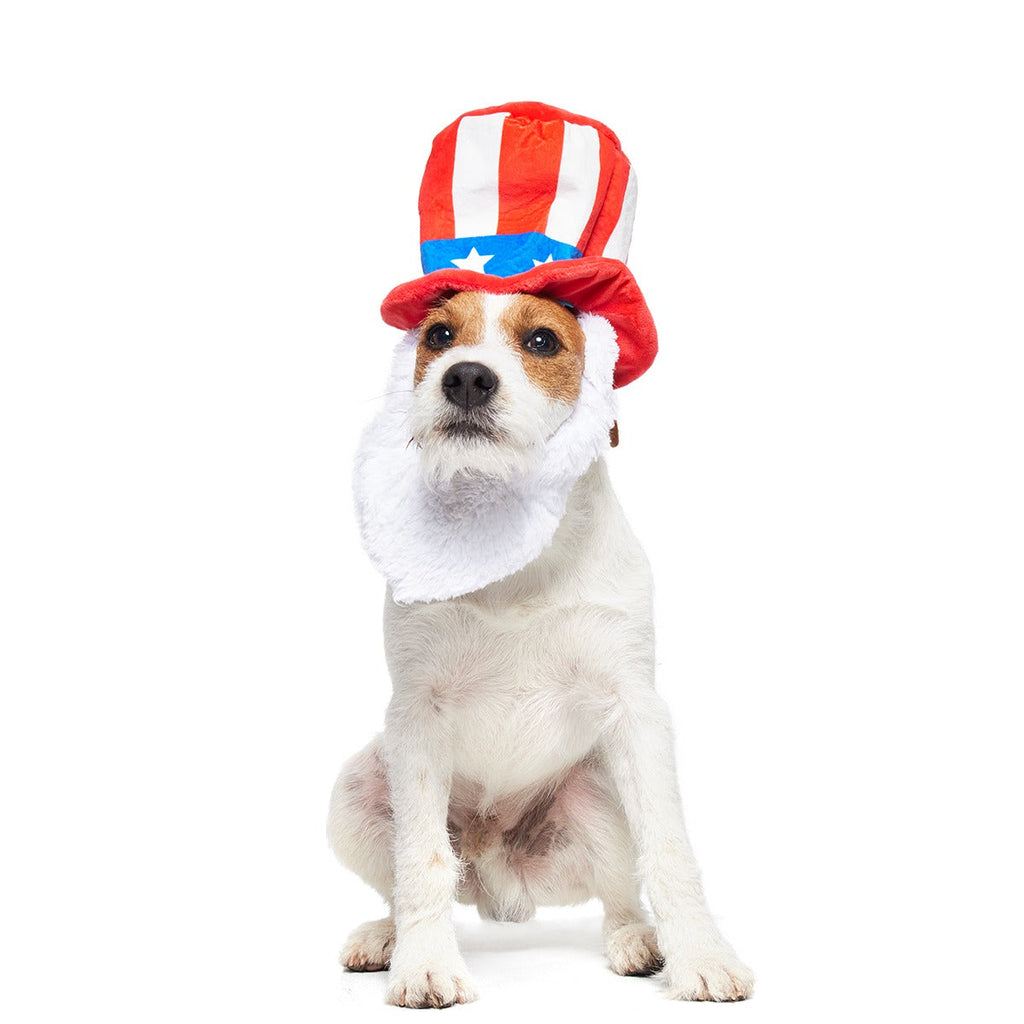 Dog Bless America Plush Wearable Tug Dog Toy