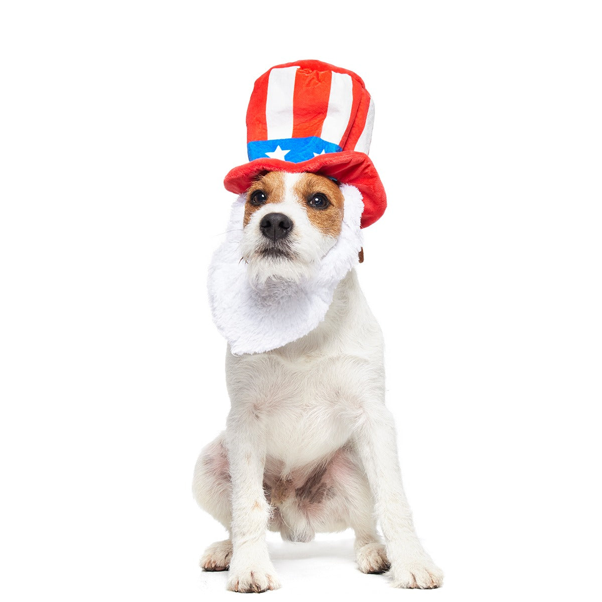 Dog Bless America Plush Wearable Tug Dog Toy