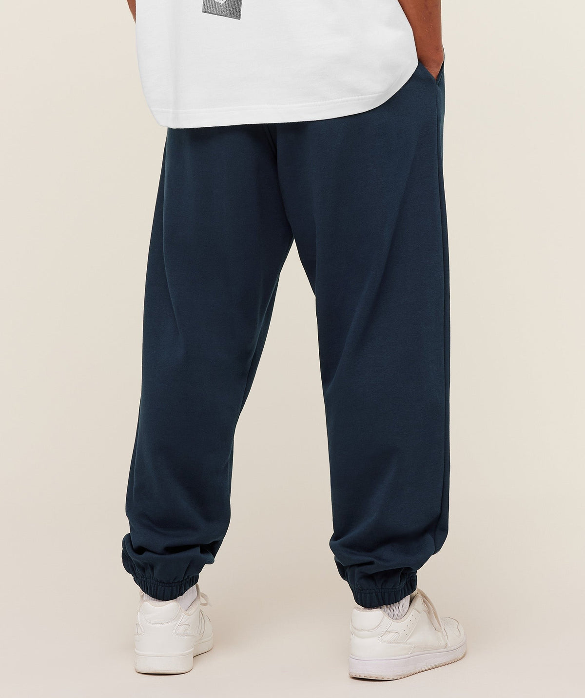 Gymshark Crest Oversized Jogger - Navy