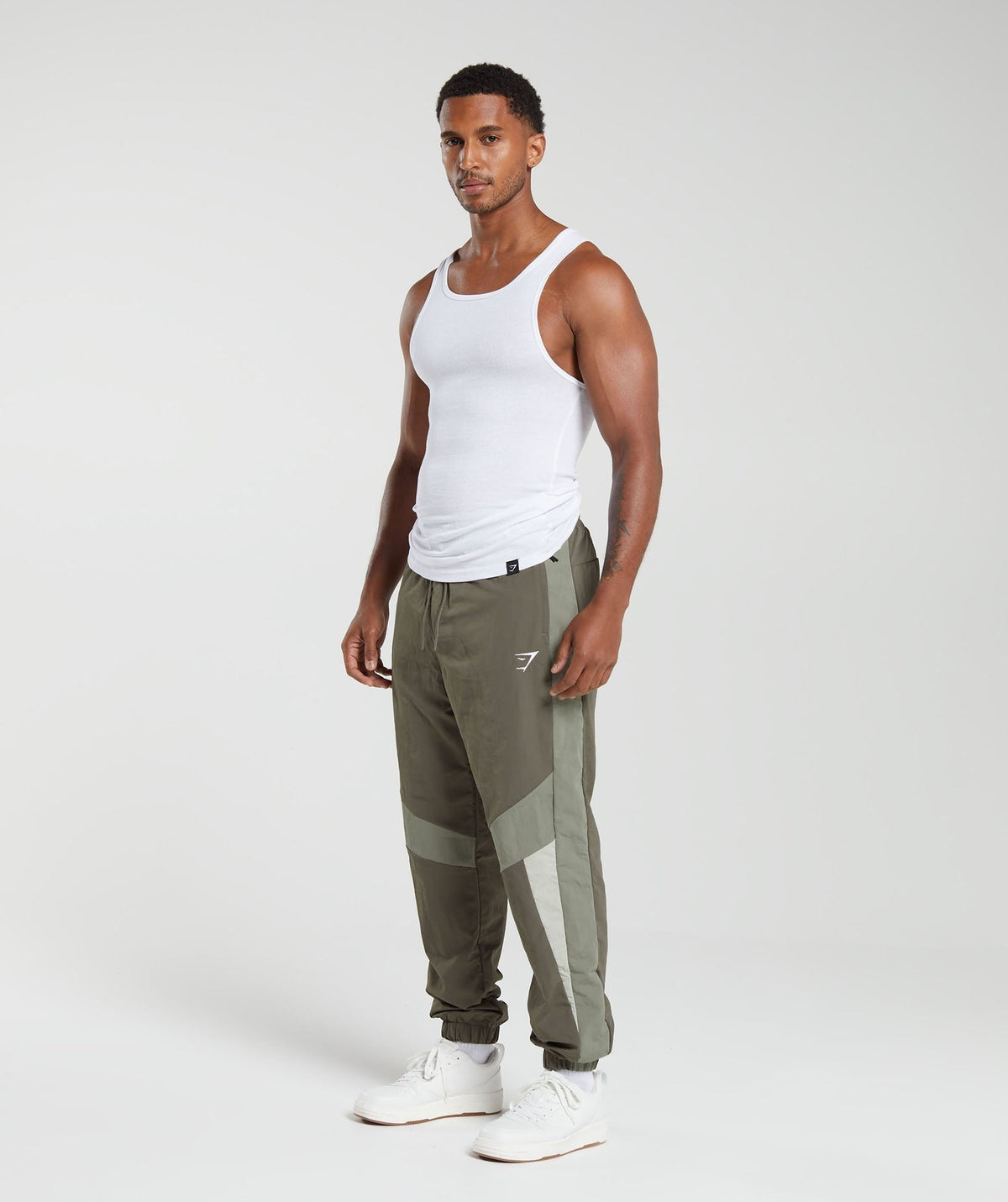 Gymshark Retro Track Pants - Brown