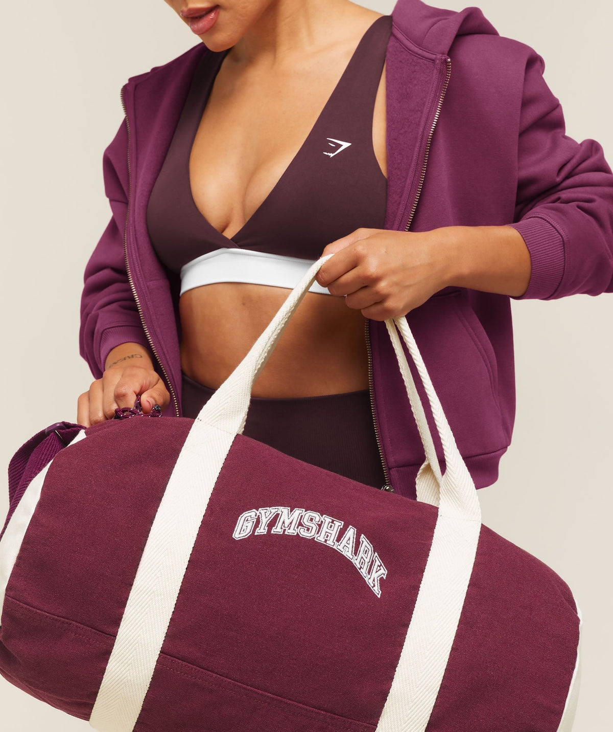 Gymshark Essentials Duffle Bag - Strength Pink