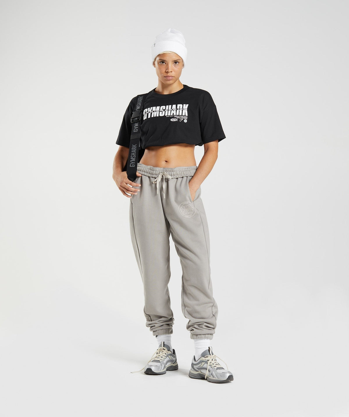 Gymshark GS 10 Year Midi Top - Black