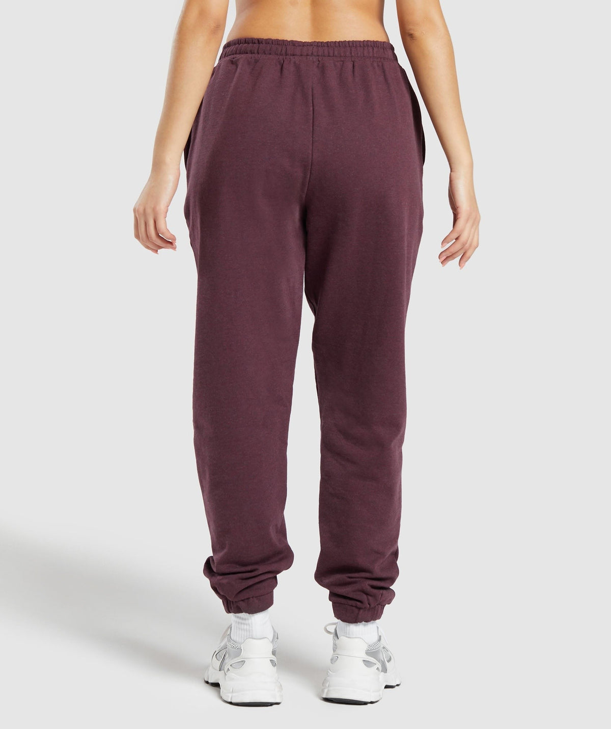 Gymshark Rest Day Sweats Joggers - Bros Deep Plum Marl