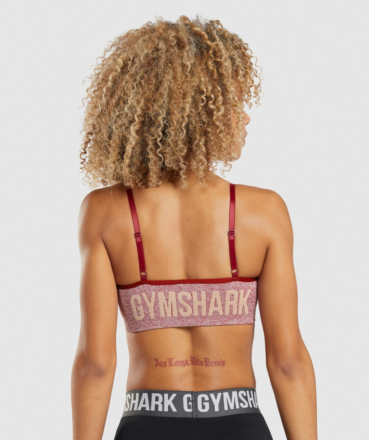 Gymshark Flex Strappy Sports Bra - Red