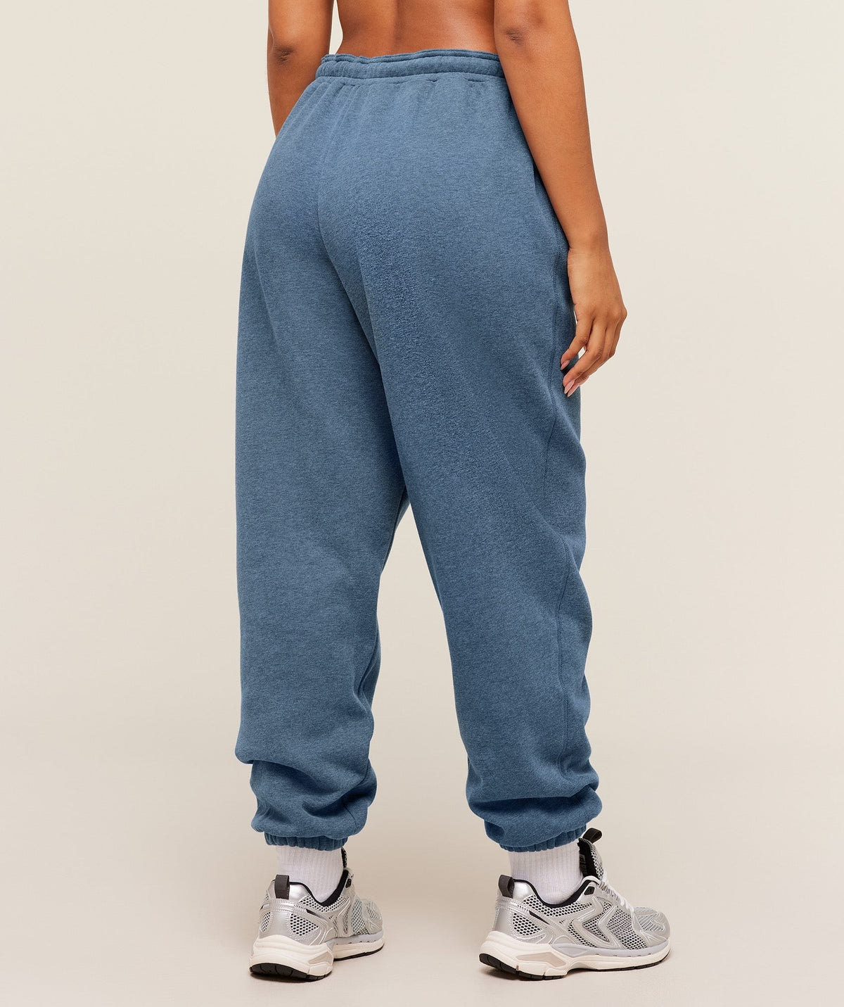 Gymshark Cosy Luxe Cuffed Joggers - Bros Compound Blue Marl