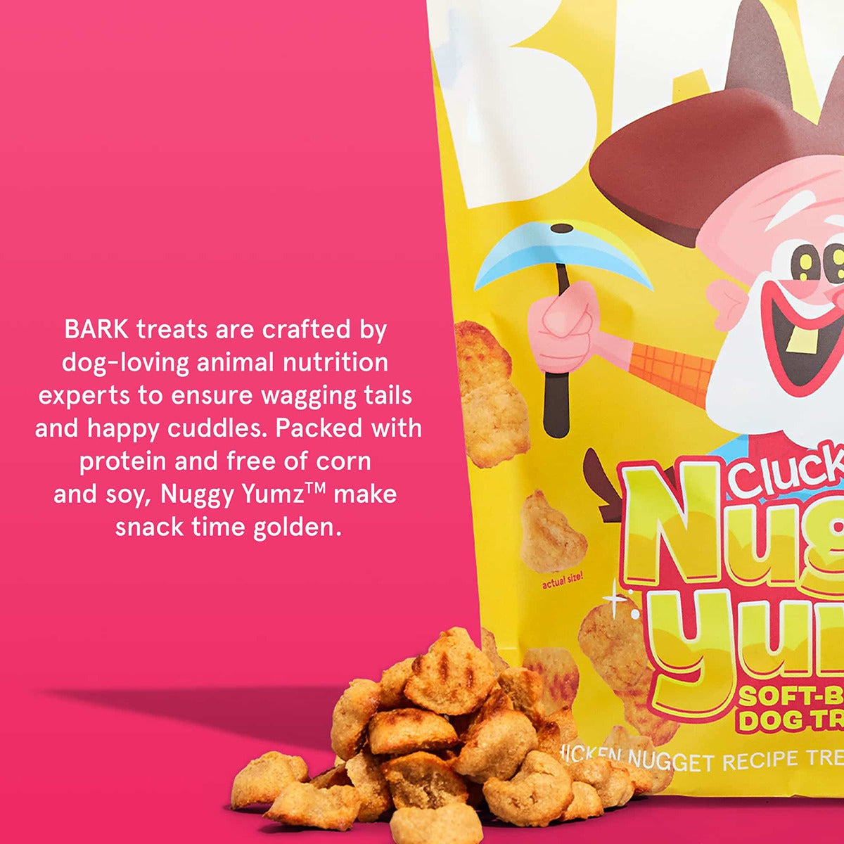 Clucky Nuggy Yumz Soft Baked Chicken Dog Treats, 24 oz