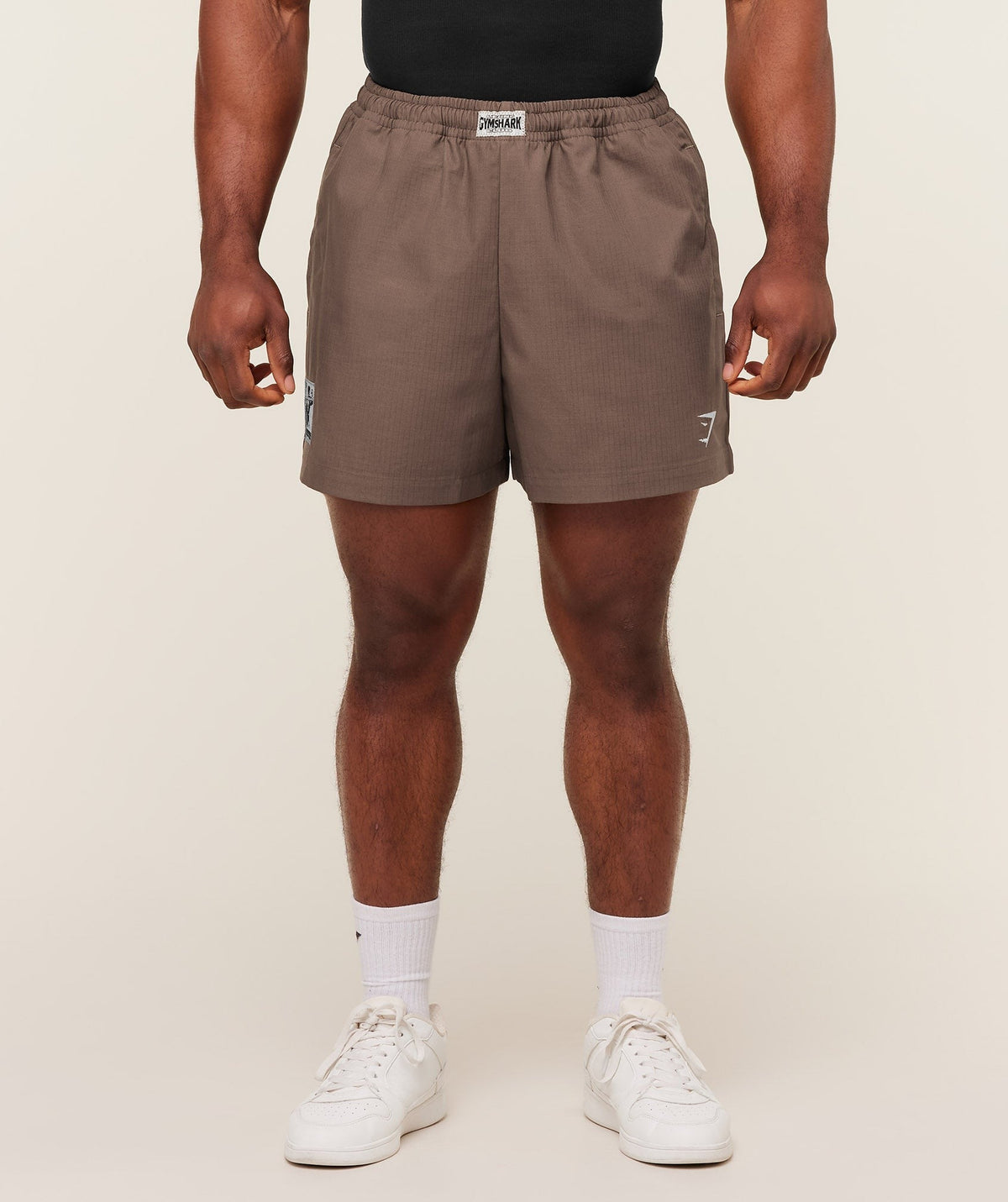 Gymshark Pumper Shorts 5" - Soft Brown