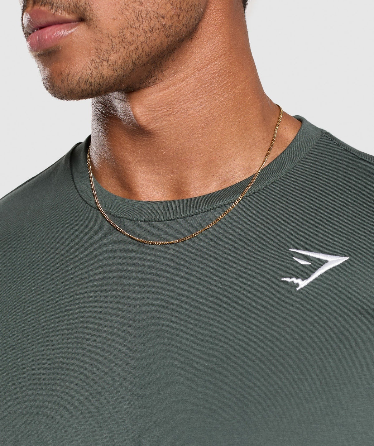 Gymshark Crest Tee - Slate Teal