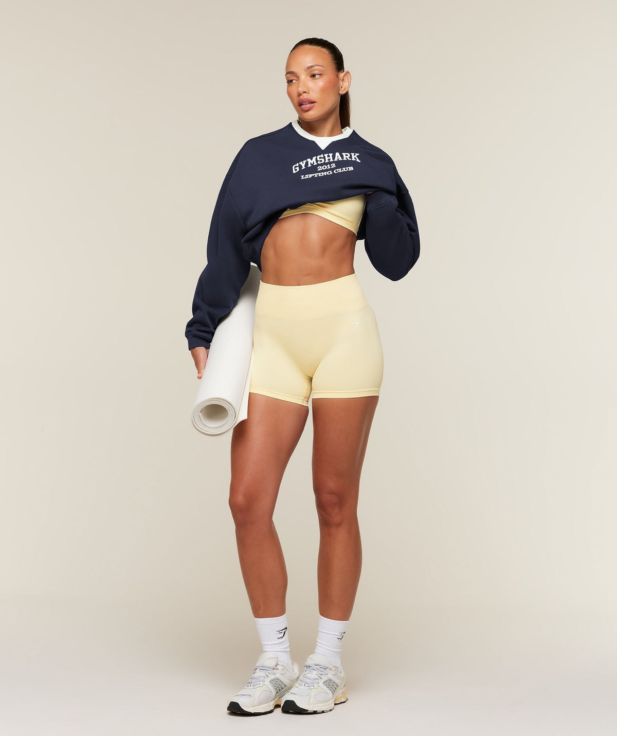 Gymshark Cosy Luxe Campus Sweatshirt - Heavy Blue