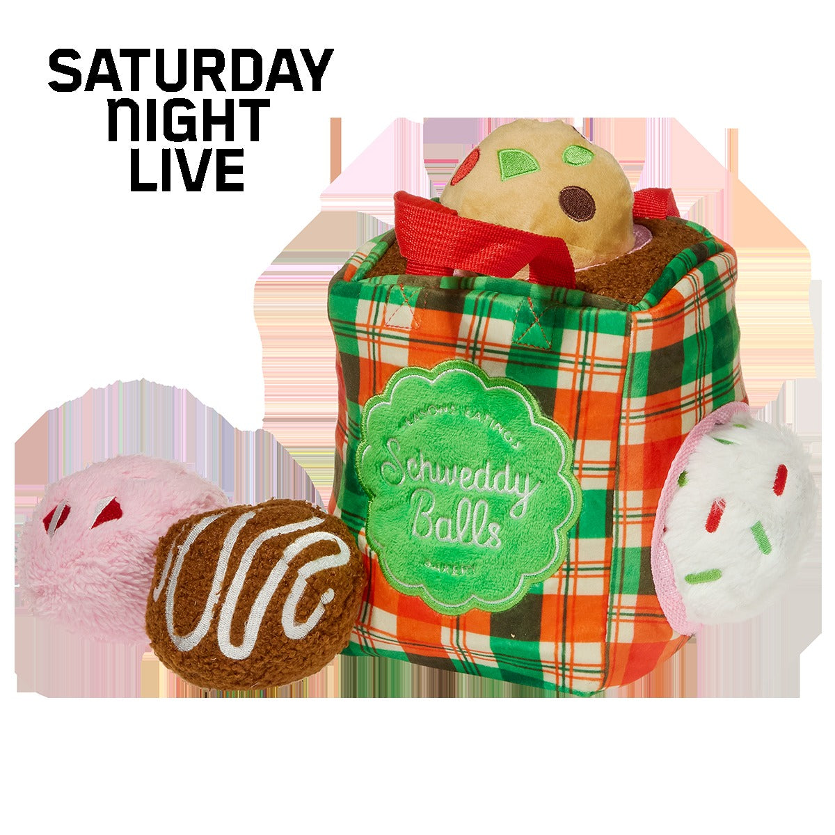 Saturday Night Live: Schweddy Balls Plush Multi-Part Dog Toy