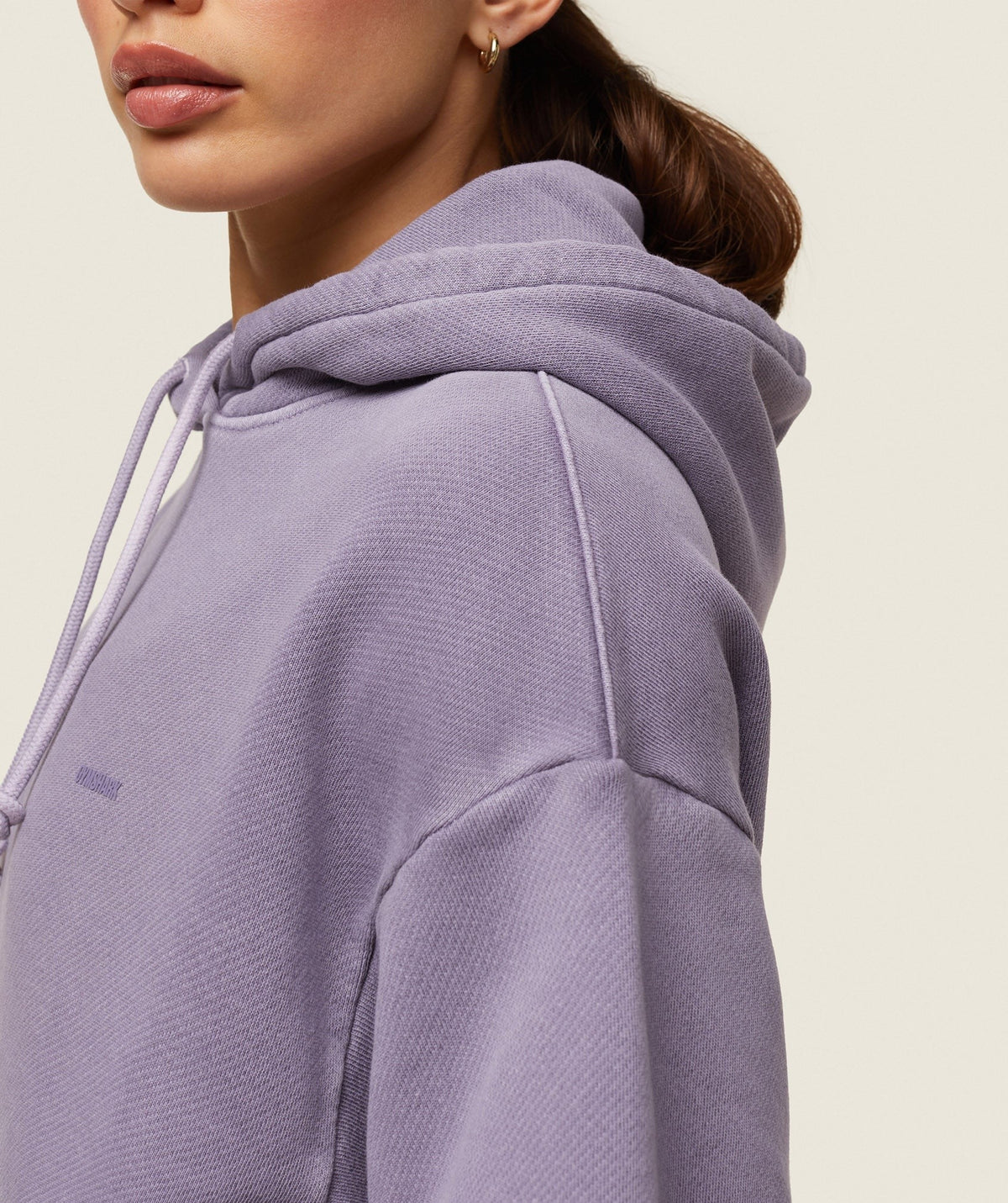 Gymshark Comfort Oversized Hoodie - Fog Purple/Pigment Garment Dye + Wash