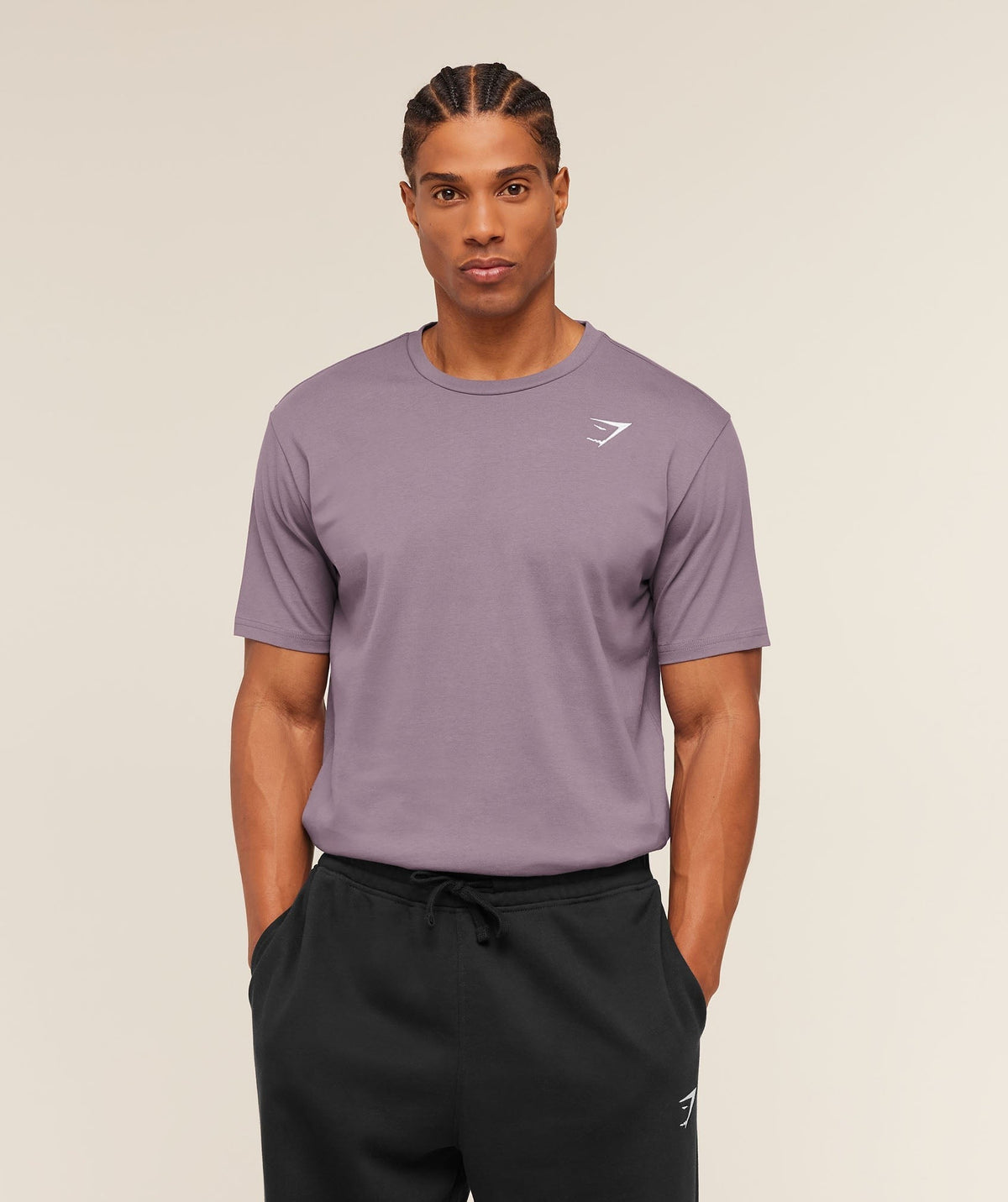 Gymshark Crest Tee - Dusk Purple