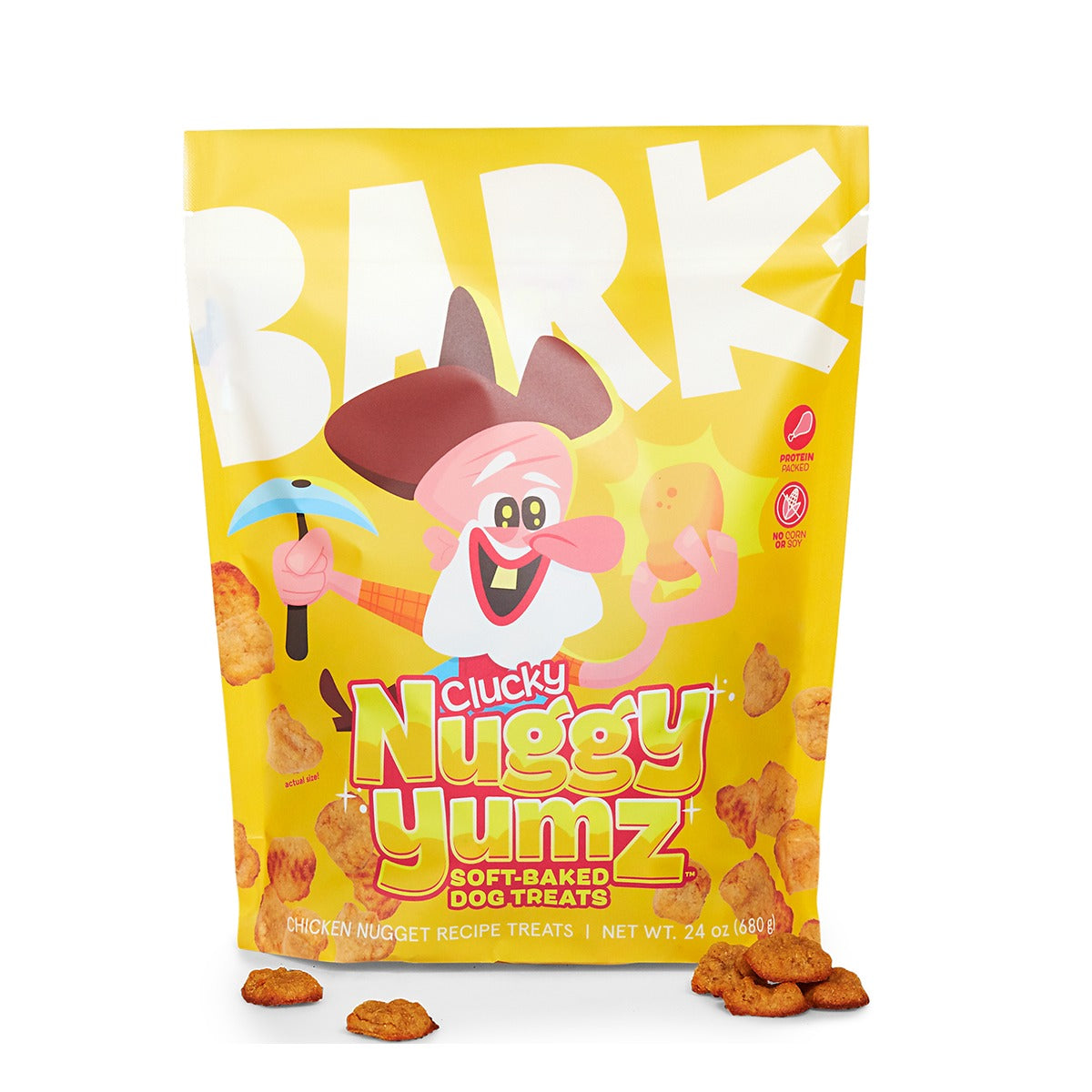 Clucky Nuggy Yumz Soft Baked Chicken Dog Treats, 24 oz