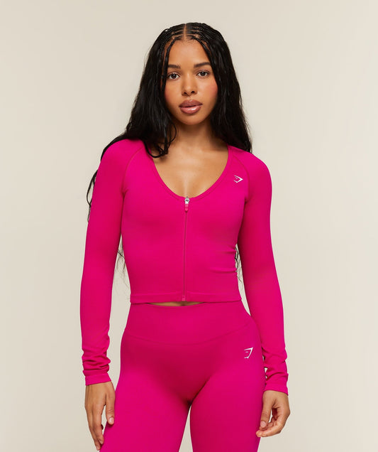 Gymshark Adapt Solid Jacket - Performance Pink