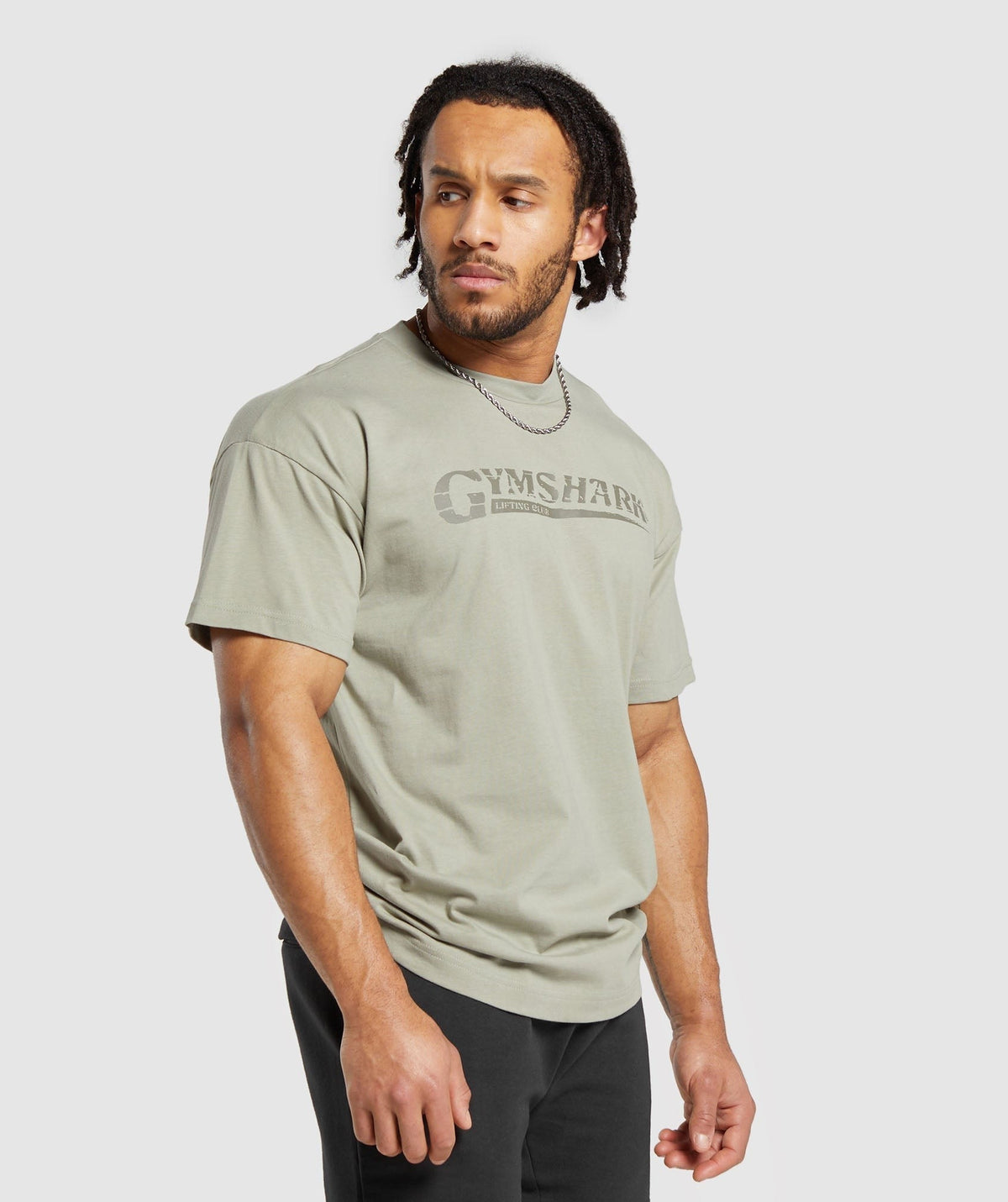 Gymshark Pump Cover Tee - Chalk Green