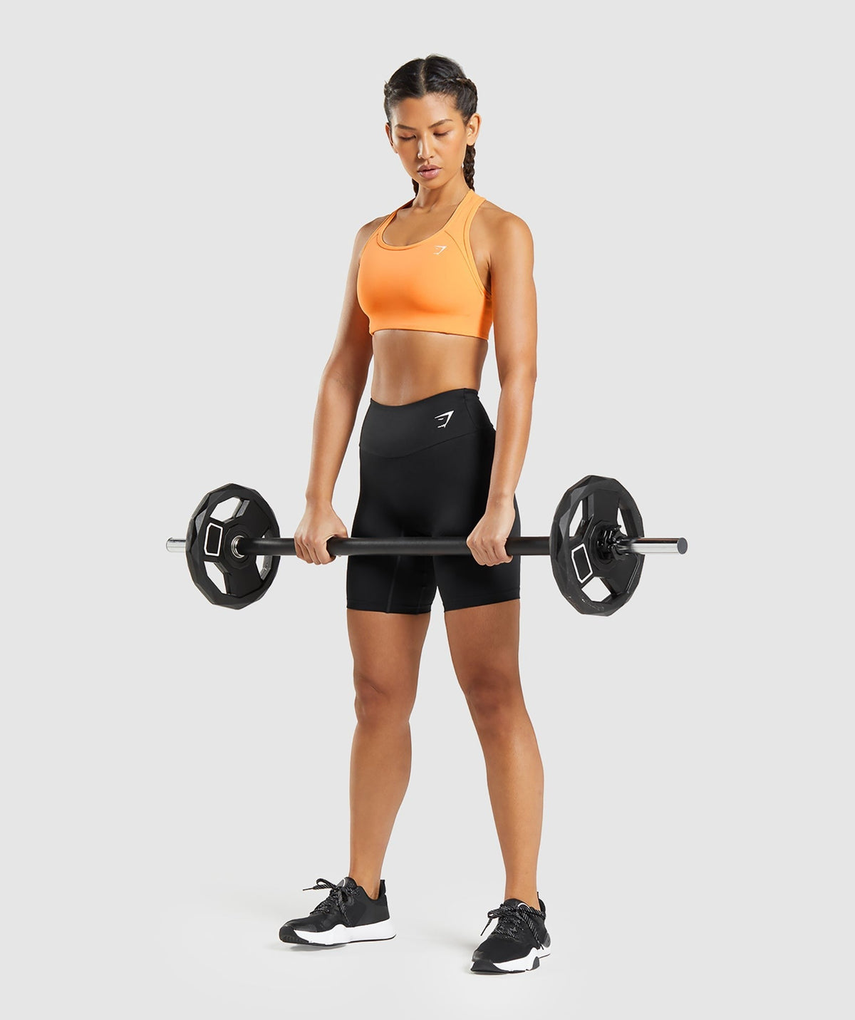 Gymshark Essential Racer Back Sports Bra - Orange