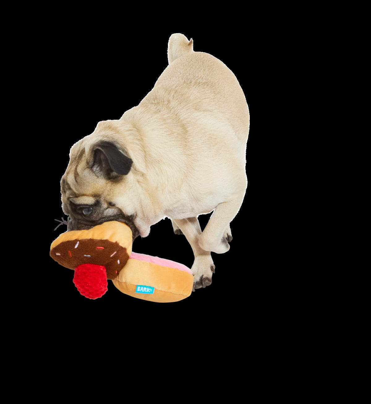 Chocklick Player Cake Plush Tug Dog Toy
