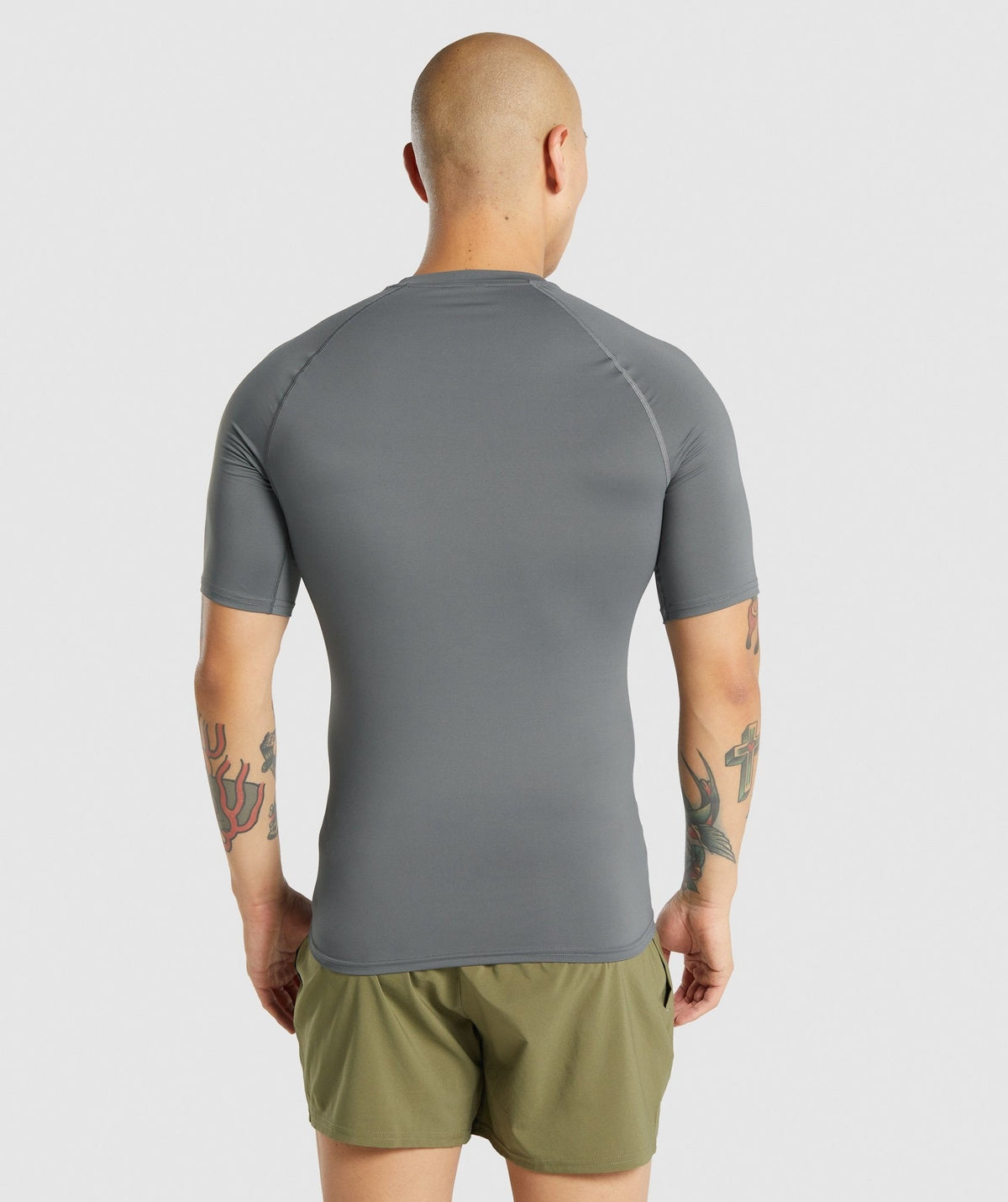 Gymshark Element Baselayer Tee - Charcoal