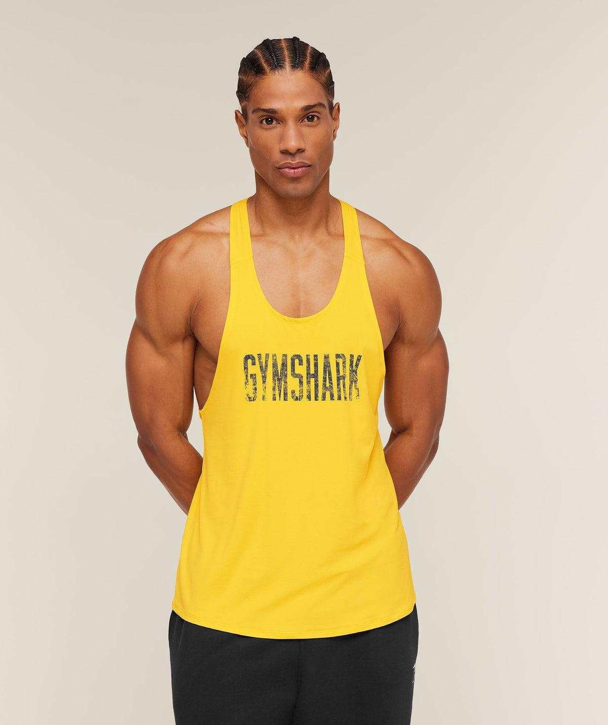 Gymshark Accent Tank - Athletic Yellow