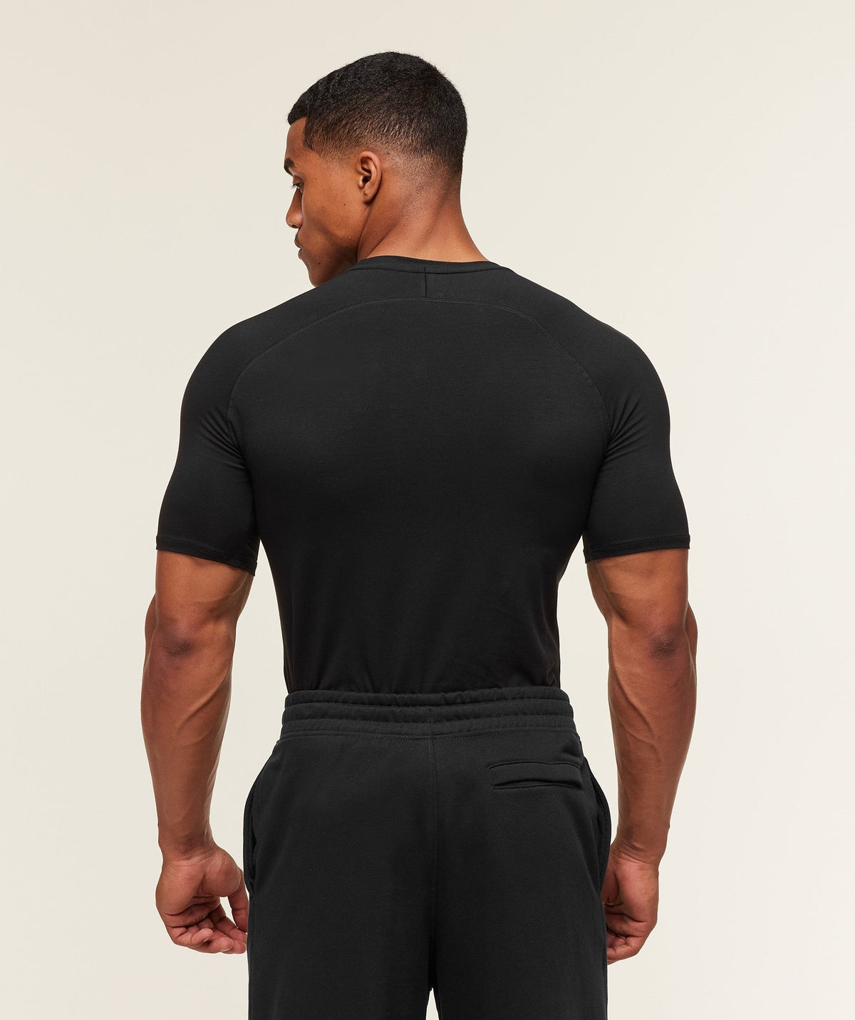 Gymshark Prime Tee - Black/Brand Blue