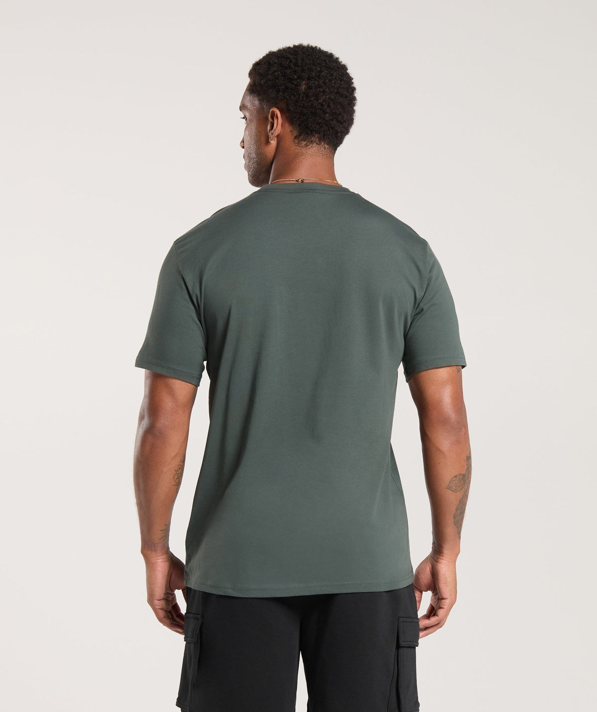 Gymshark Crest Tee - Slate Teal