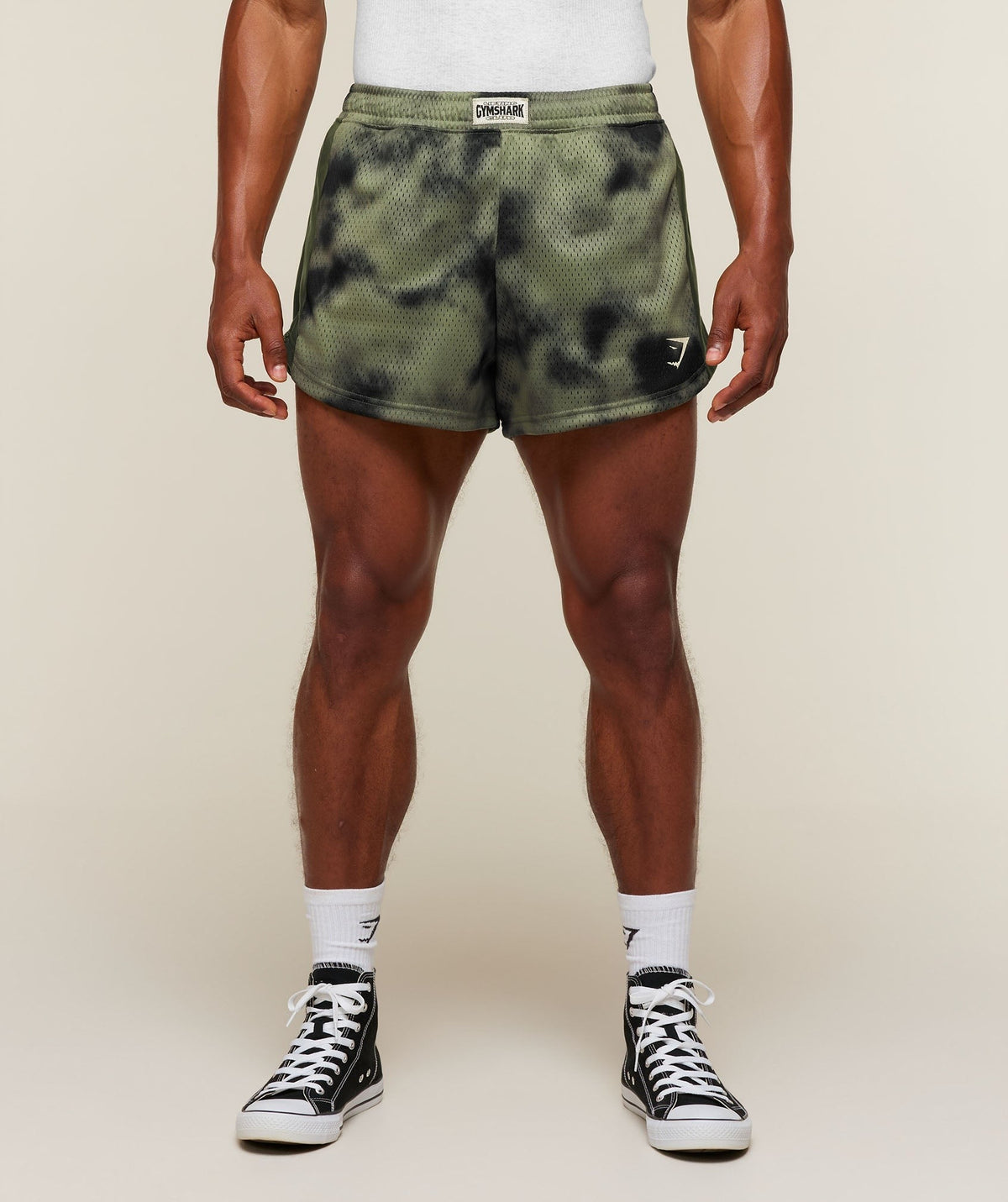Gymshark Lifting Icons 3" Shorts - Grounded Green