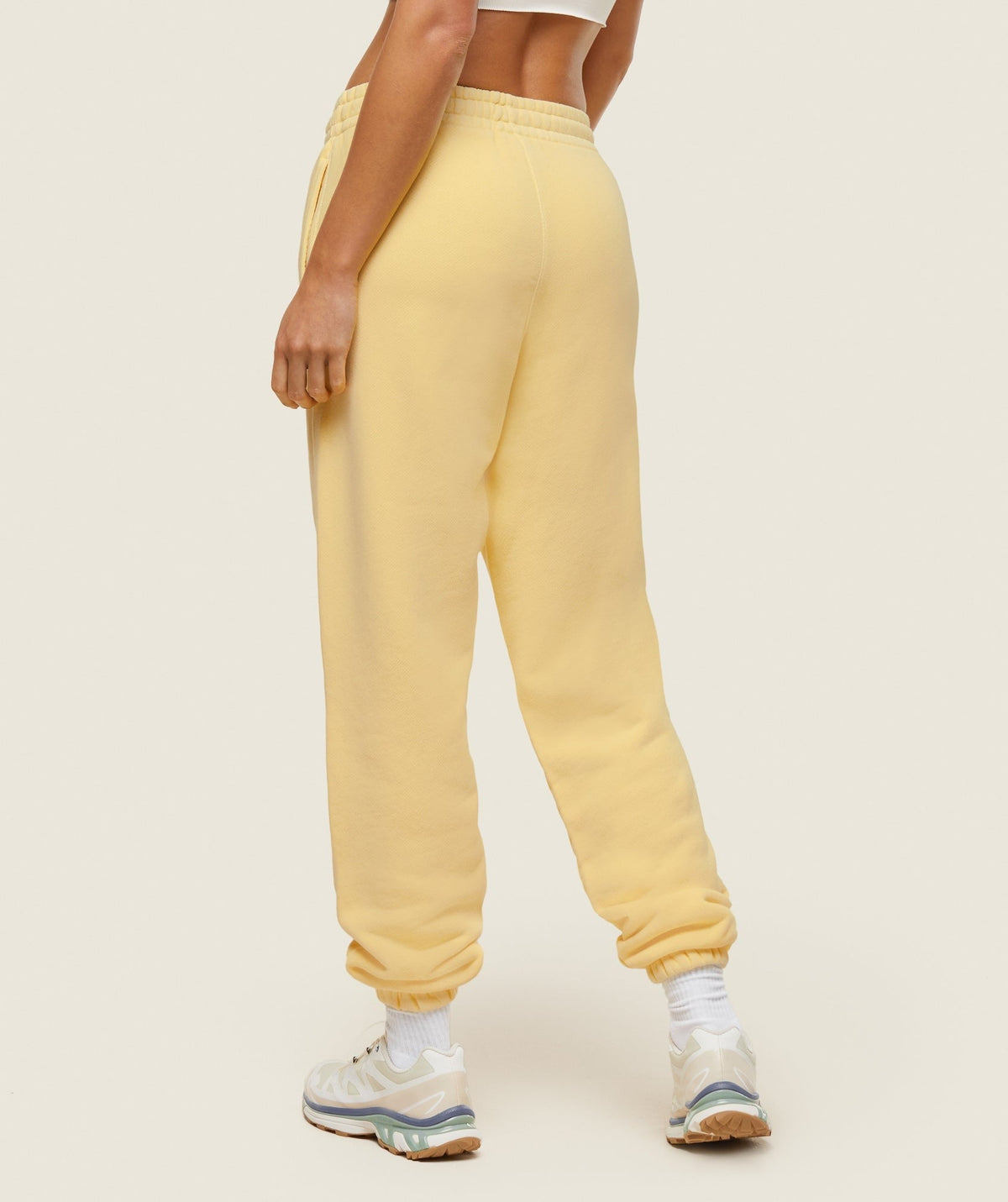 Gymshark Comfort Oversized Pant - Sunray Yellow/Pigment Garment Dye + Wash