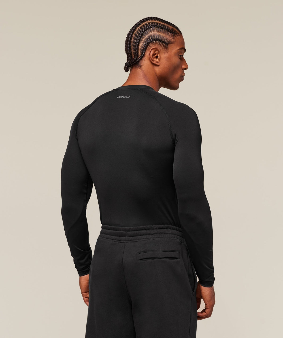 Gymshark Element Baselayer Long Sleeve Tee - Black